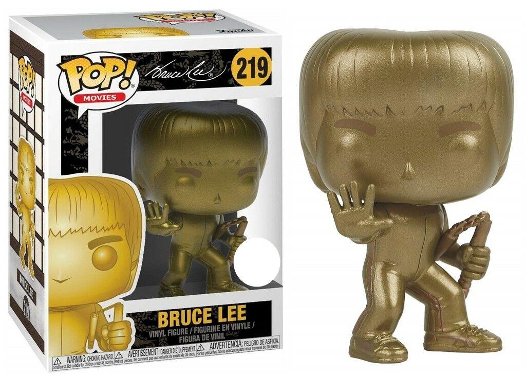 

Фигурка Funko Pop Фанко Поп Игра со смертью Брюс Ли Золотой Bruce Lee Gold 10 см Movies GD BL 219