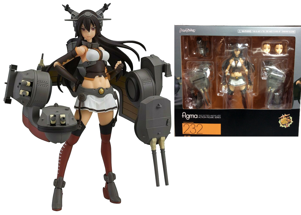 

Фигурка Max Factory KanColle Аниме Флотская коллекция Нагато Nagato Kantai Collection 14см AT Figma 232