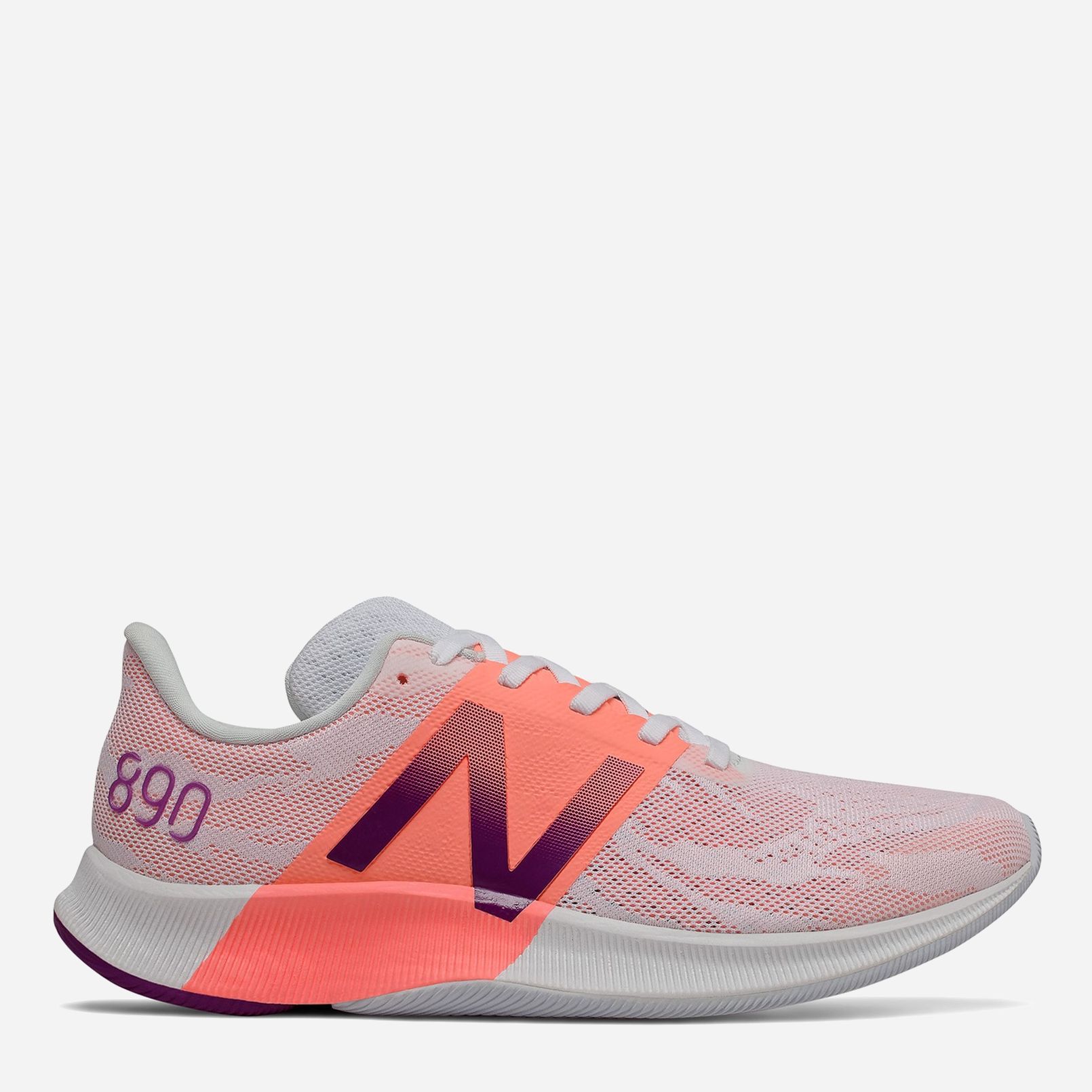 

Кроссовки New Balance 890 W890SP8 39.5 (9) 26 см Белые с коралловым