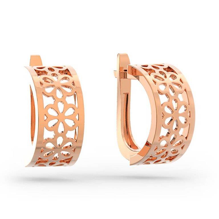 

Серьги из красного золота 1530771