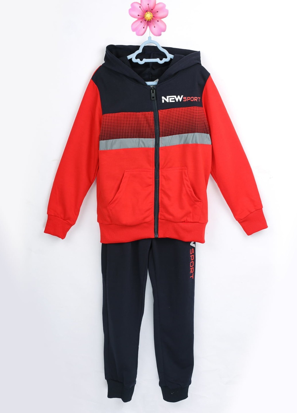 

Спортивный костюм для мальчика A-fashion Af0125 134-140 Красный/Черный