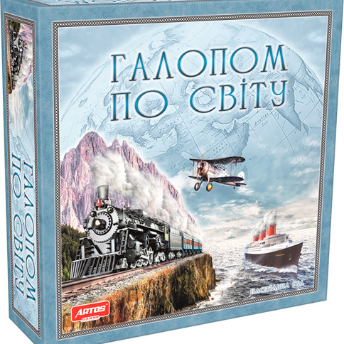 

Гра настільна Галопом по світу NEW 1069 Artos Games (00000202102)