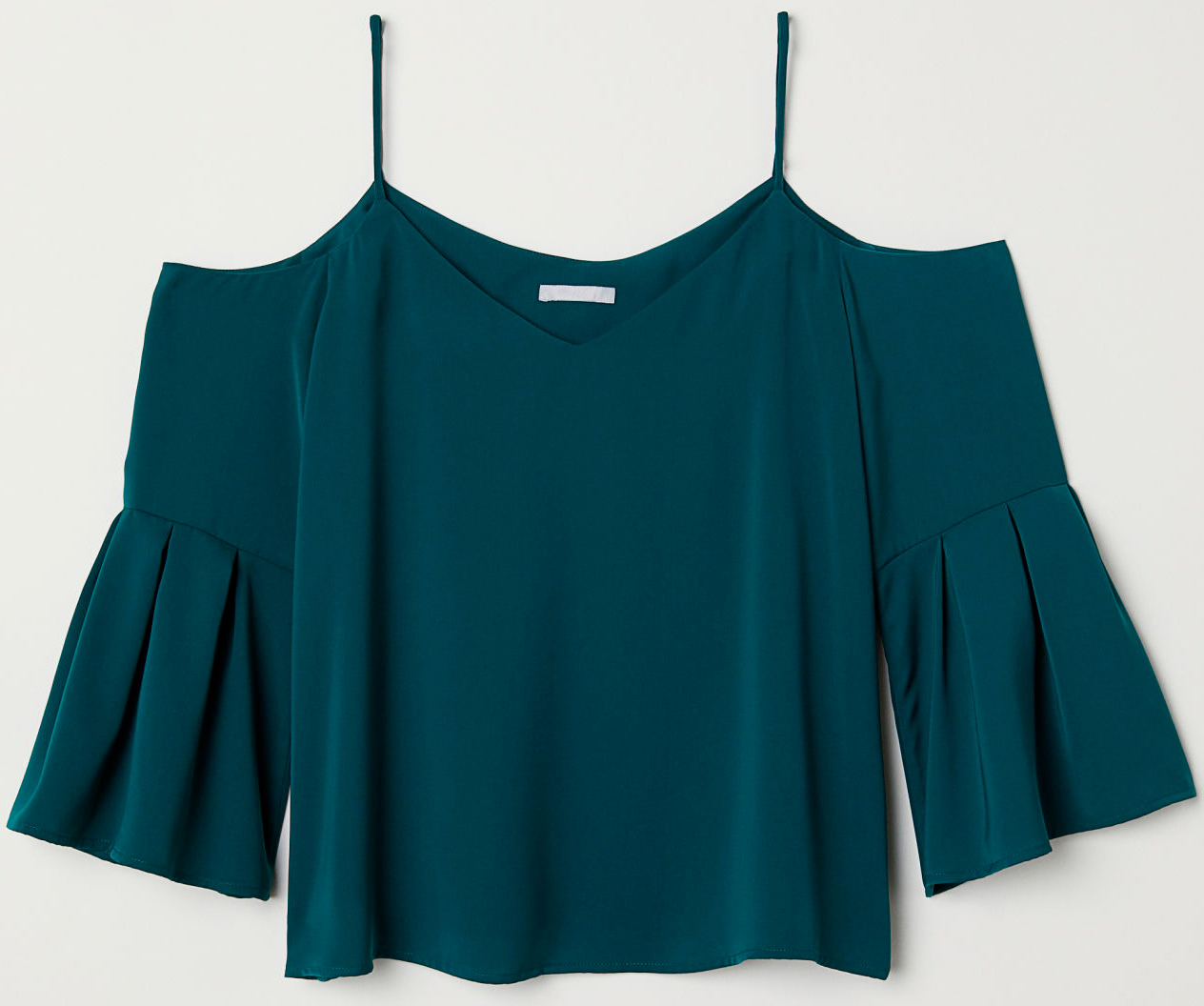 

Блузка H&M 3hm06100015 32 Зеленая