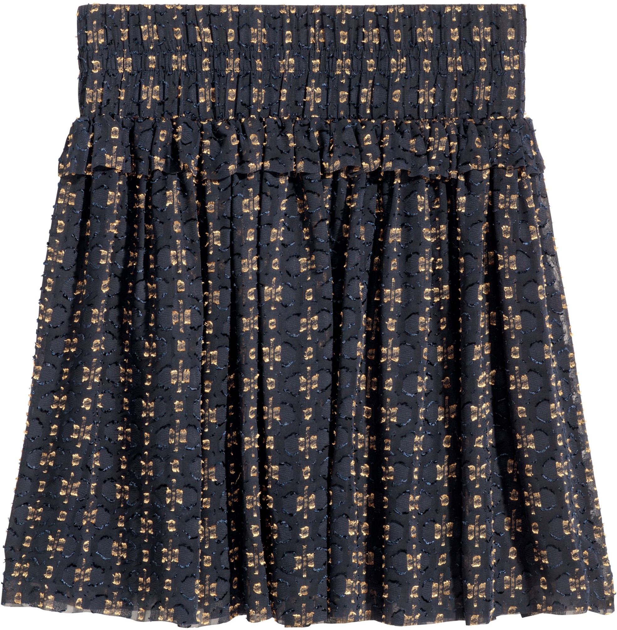 

Юбка H&M 3hm08100012 M Темно-синяя