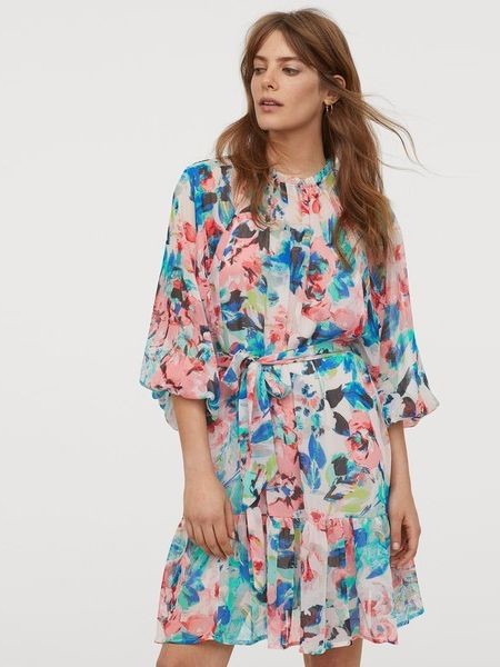 

Платье H& 0843267-1  Разноцветное, Платье H&M 0843267-1 M Разноцветное