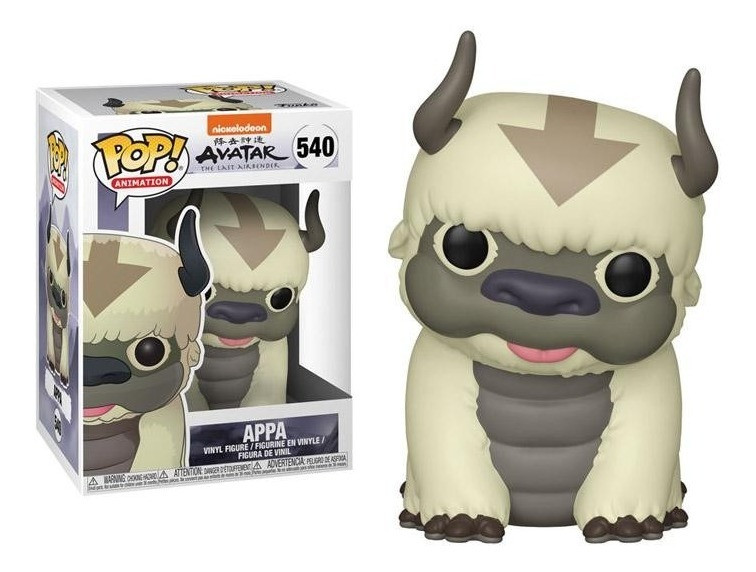 

Фигурка Funko Pop Фанко Поп Аватар Легенда об Аанге Аппа Avatar Last Airbender Appa 10см Cartoon LA A 540