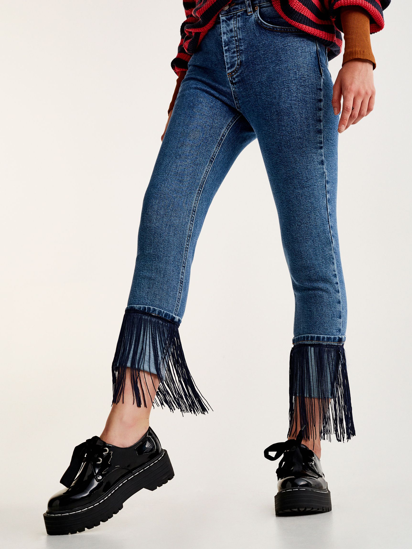 

Джинсы Pull & Bear 09685314400 32 Голубые