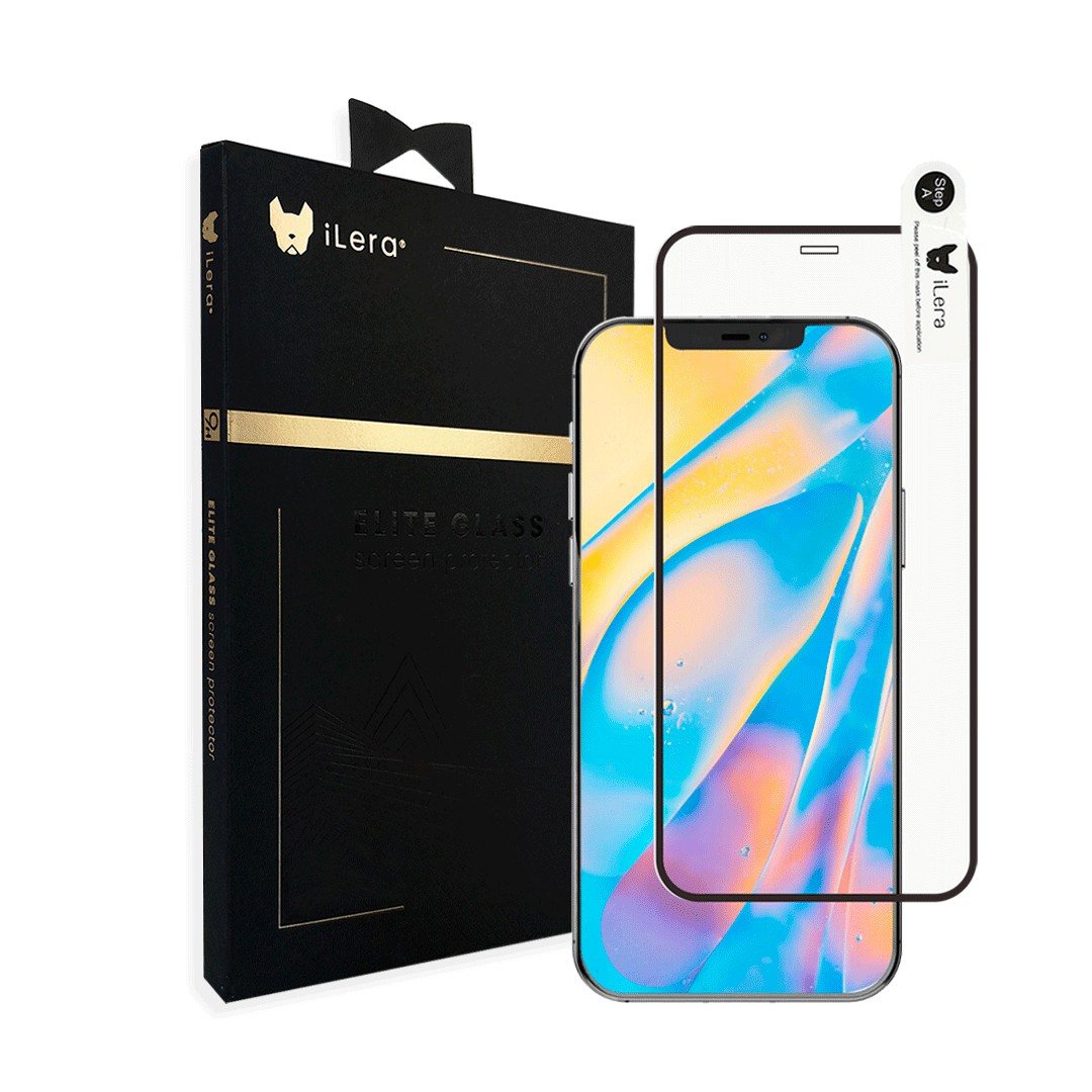 

Защитное стекло с рамкой iLera Premium DeLuxe Armor Glass for iPhone 12 mini
