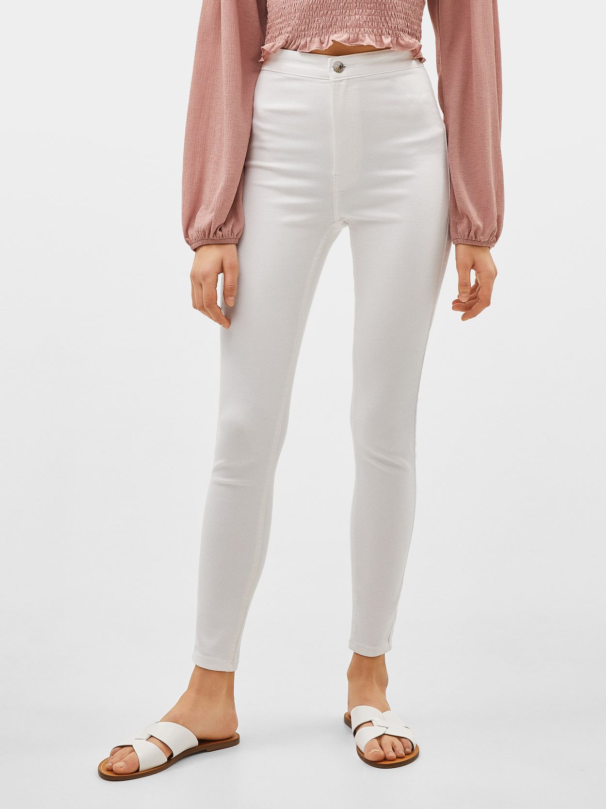 

Джинсы Bershka 00144074250 34 Белые