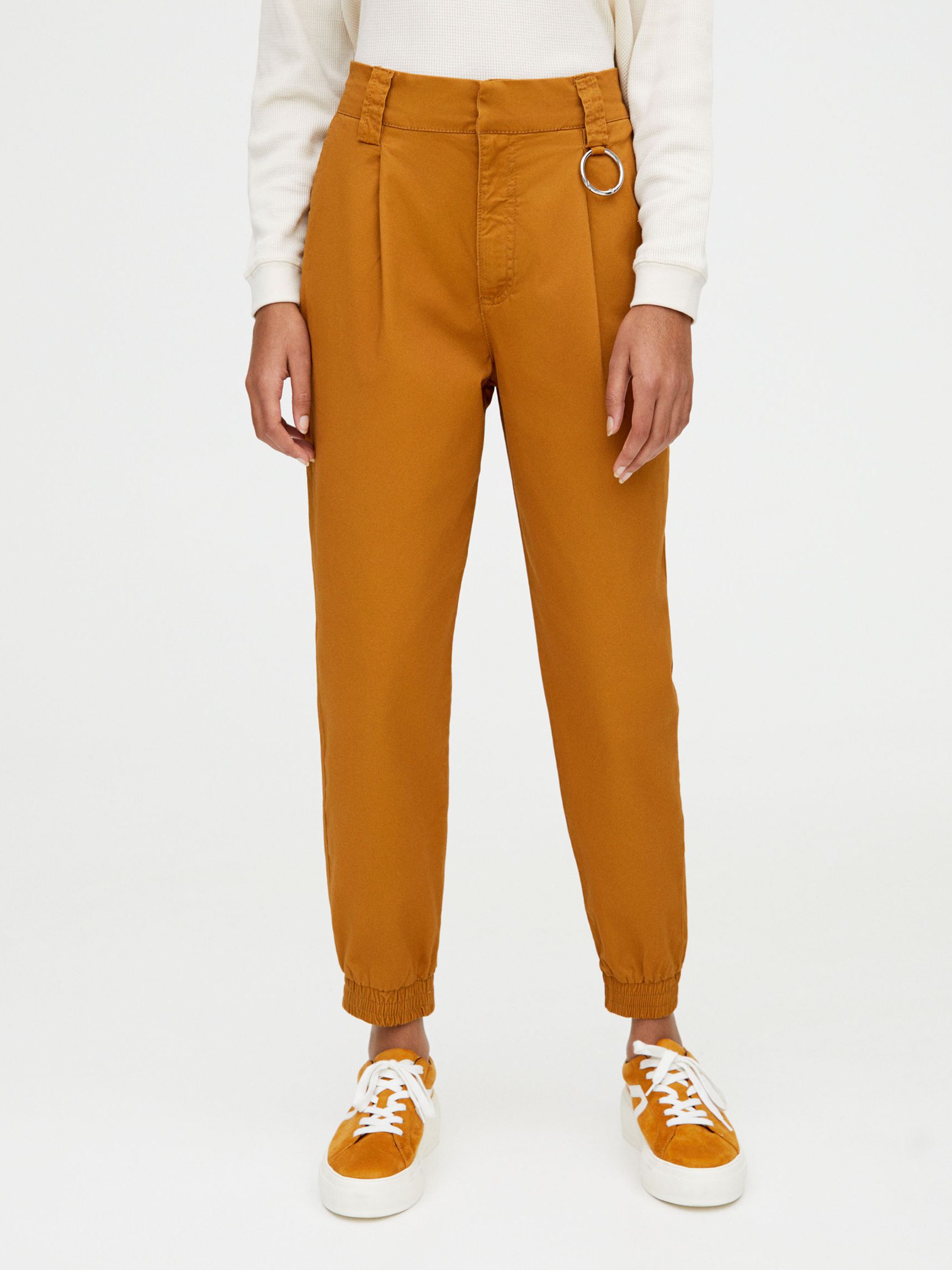

Брюки Pull & Bear 09670314703 M Терракотовые
