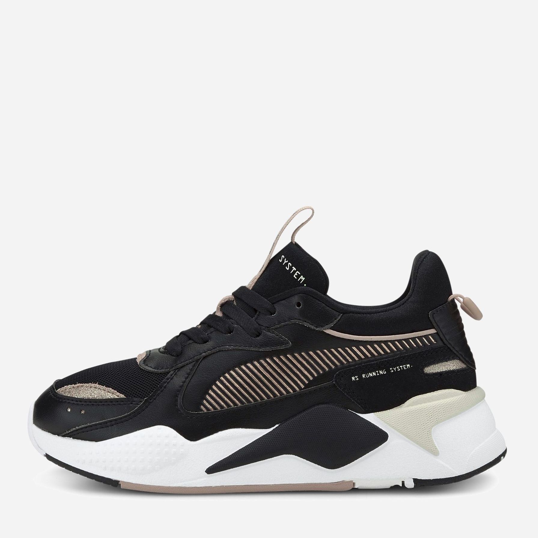 Puma rsx outlet noir et rose