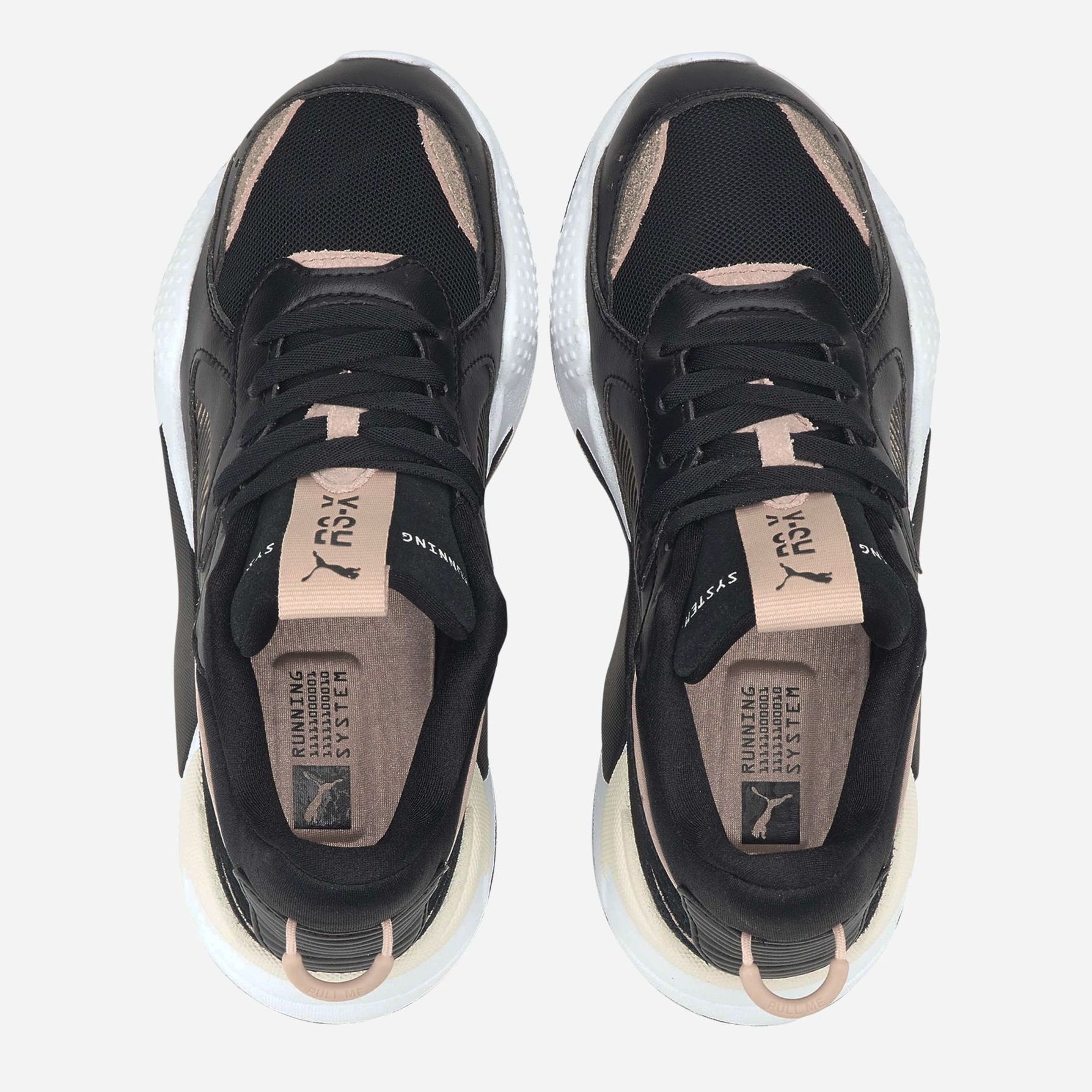 Puma rs x outlet noir et rose gold