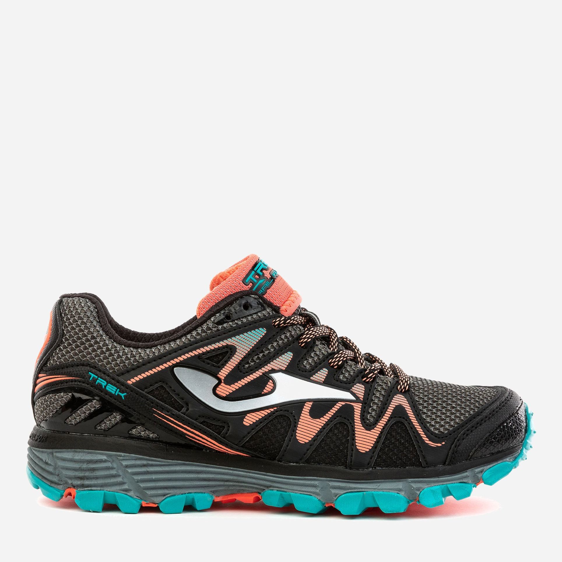 

Кроссовки Joma TK.TRLW-2001 37 24.5 см Черные с кораловым