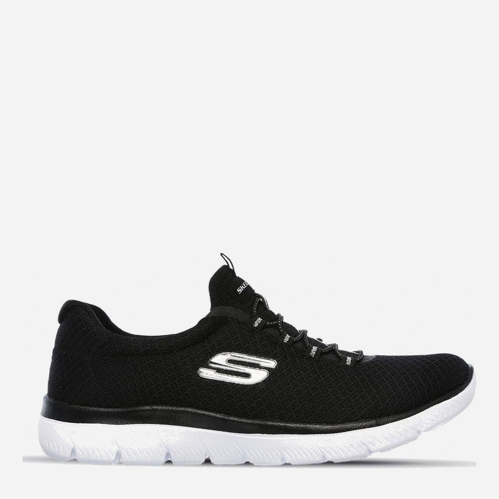 

Кроссовки Skechers 12980W BKW 39 (26 см) Черные _2001977