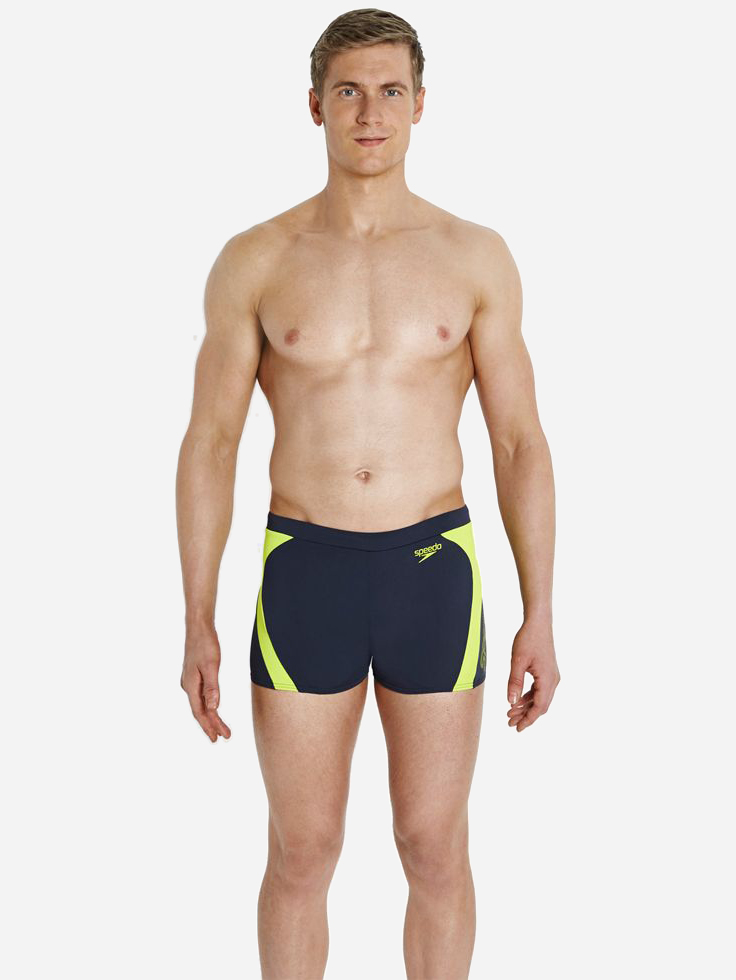 

Плавки Speedo Logo Graphic Splice Aquashort 809667B076 34UK Серые