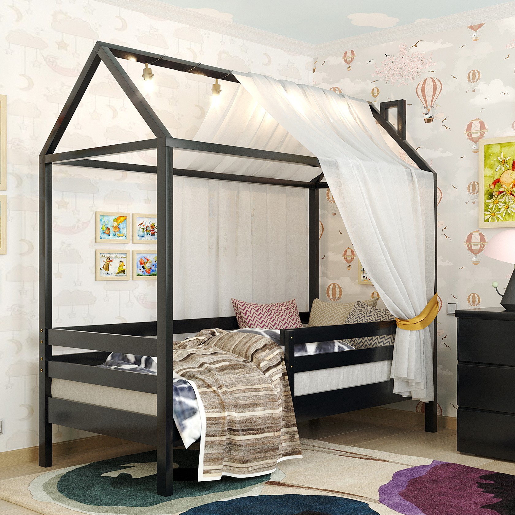 

Детская кровать Домик Джерри (Arbor Drev) Венге магия 80х190 см 71146_3