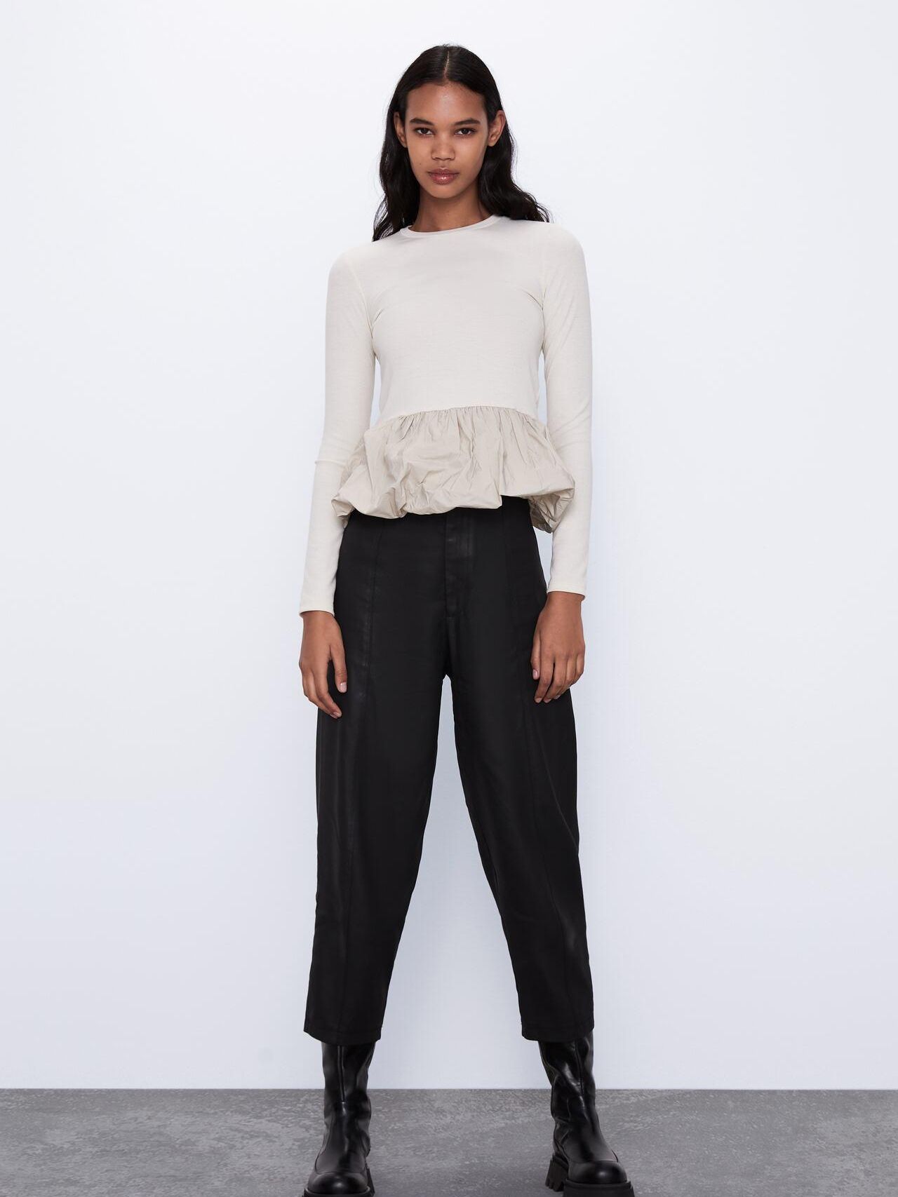 

Топ Zara 5039/309/710-ACTQ S Бежевый