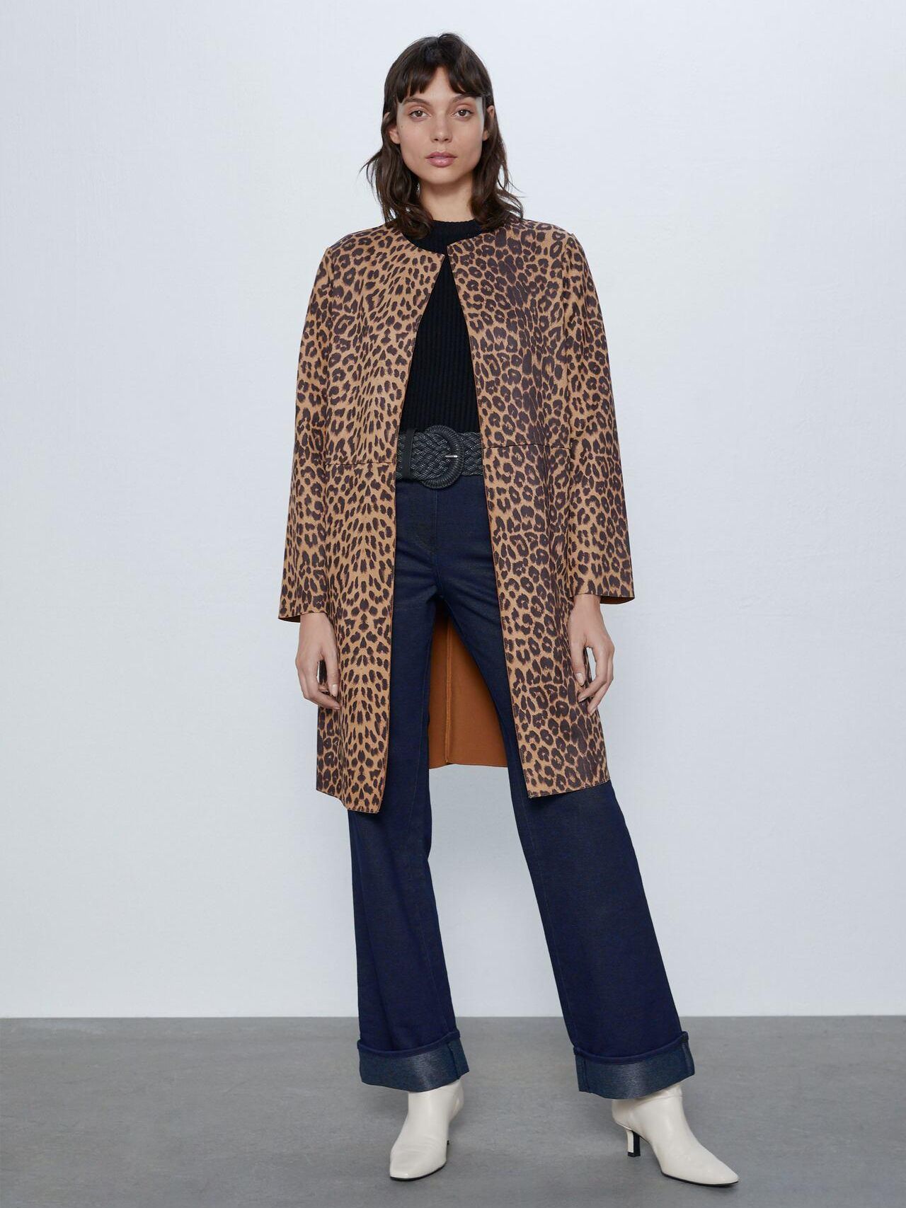 

Жакет Zara 2712/156/051-AAON XS Леопардовый
