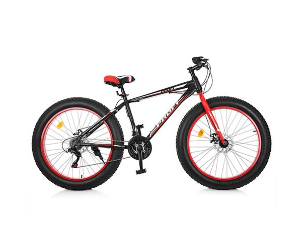 

Спортивный велосипед Profi EB26 POWER Фэт байк (Fat Bike) 26" Черно-красный