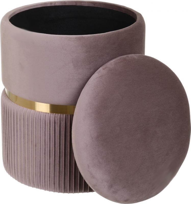 

Пуф-сундук велюр(31,5х31,5х38 см) Капучино