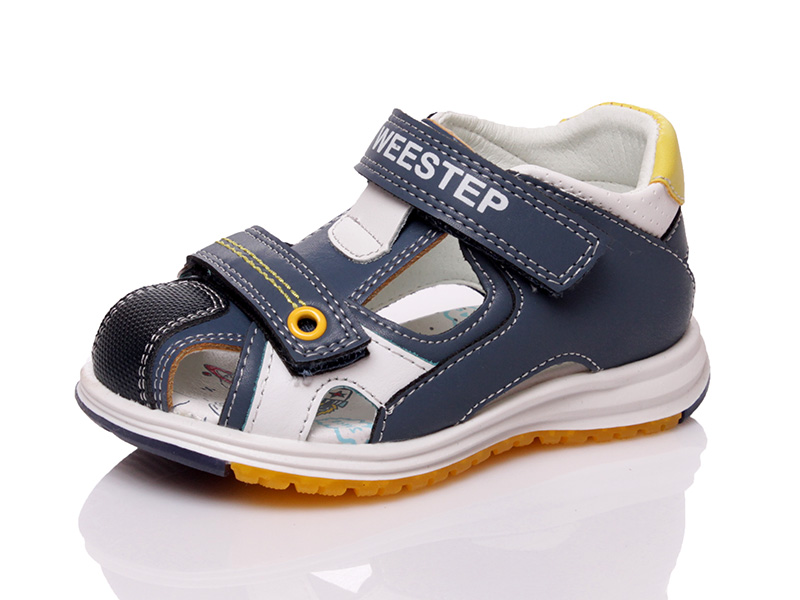 

Детские сандалии лето Weestep R511350006 CB для мальчика Синий р.23 (15,3 см.)