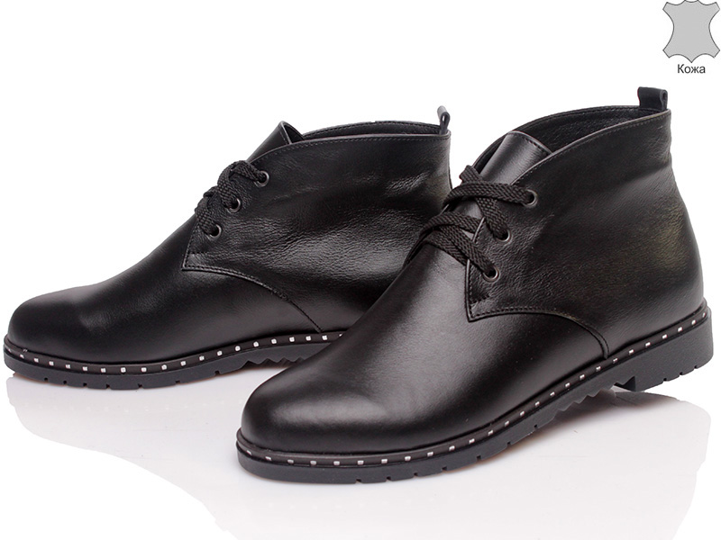 

Женские ботинки зима It Style RZ-07001-10 black Черный р.38 (23,8 см.)