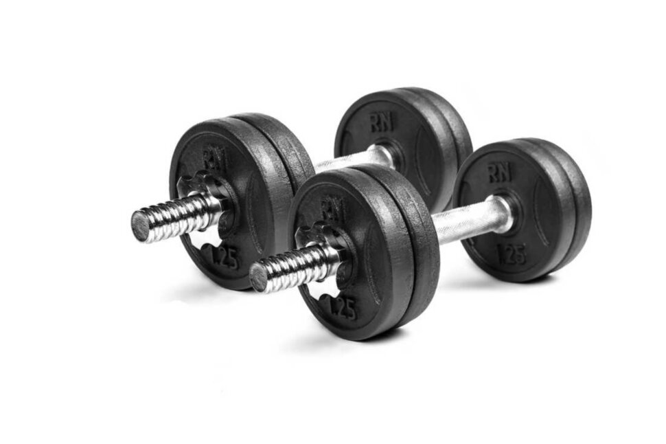 

Гантели разборные металлические 2 по 6 кг RN-Sport