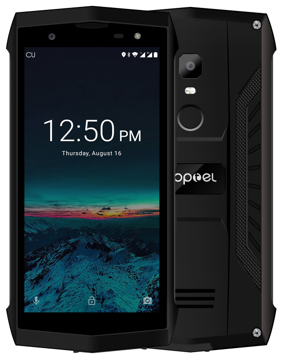 

Poptel P8 2/16 Gb black IP68, NFC