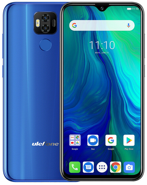 

UleFone Power 6 4/64 Gb blue, NFC