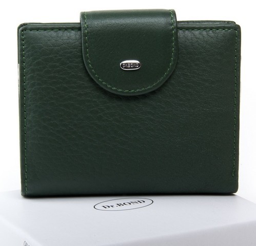 

Женский кожаный кошелек Dr.Bond WN-106 green