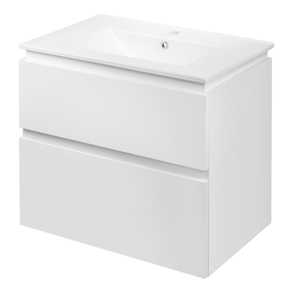 

Тумба Подвесная С Умывальником Qtap Albatross Qt0172Tp700D3070Cw