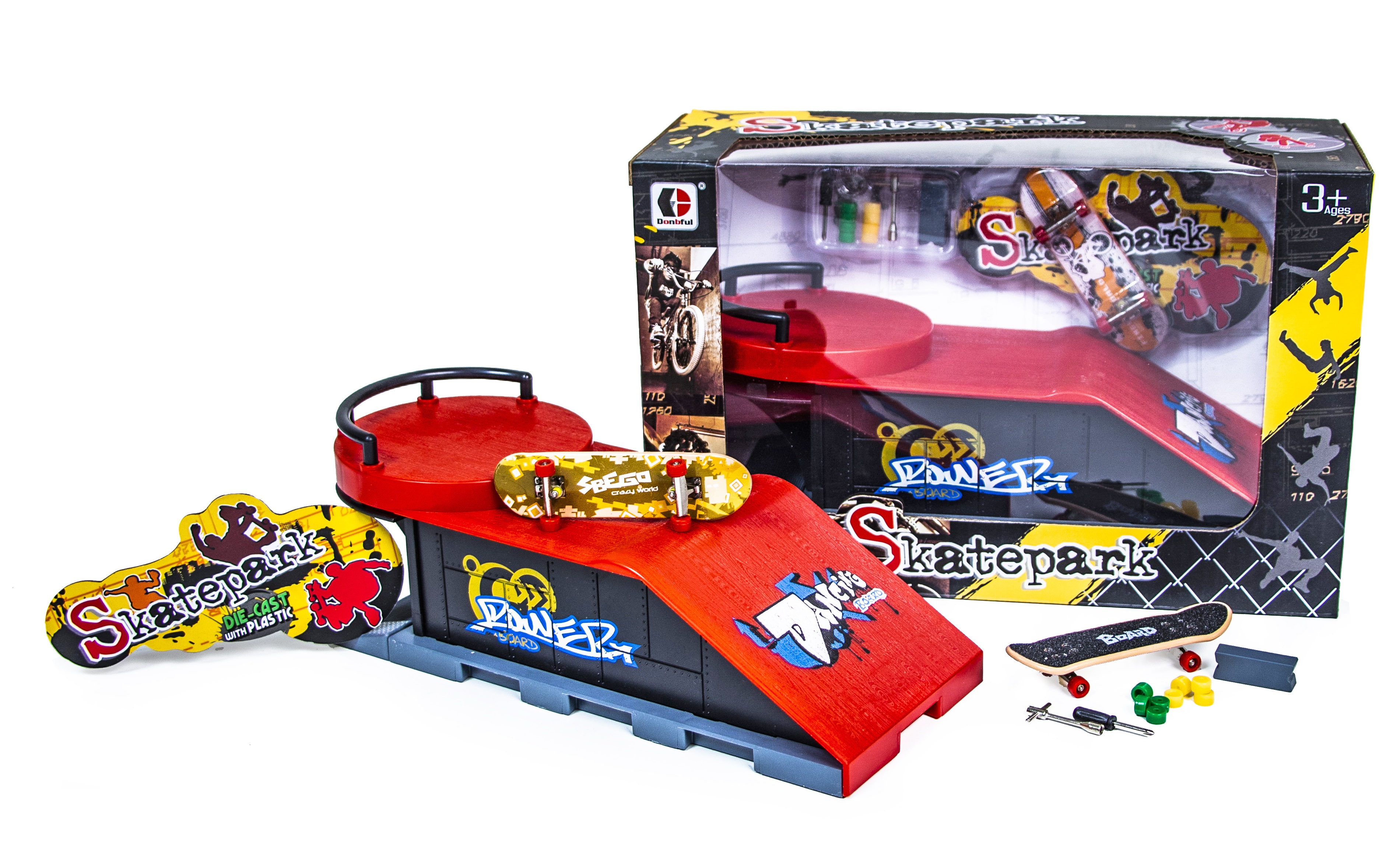 

Игровой набор фингерборд "Skatepark" (1810-6D)