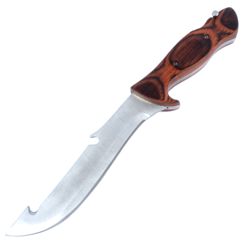 

4 в 1 - Набор топор, два ножа, пила (длина макс: 29.7cm), рукоять дерево