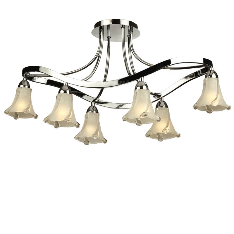 

Люстра стельова Light House ES-15971/6 хром