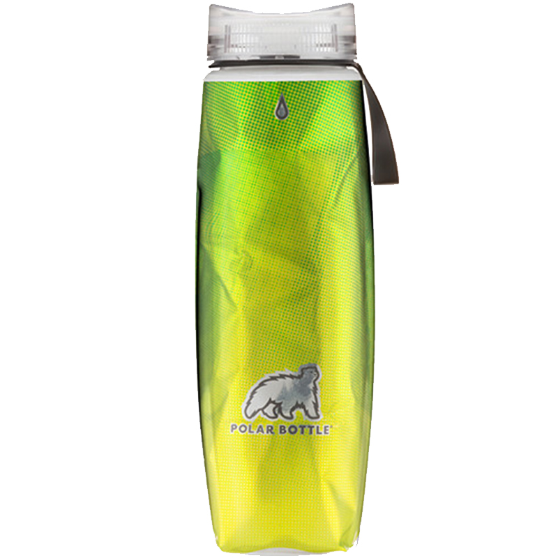 

Термобутылка Polar Bottle Ergo Halftone (650мл), green