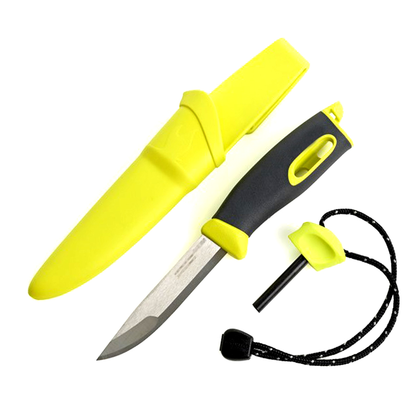 

2 в 1 - Нож + огниво LIGHT MY FIRE FireKnife (22.5х4.5х4.5см), лайм