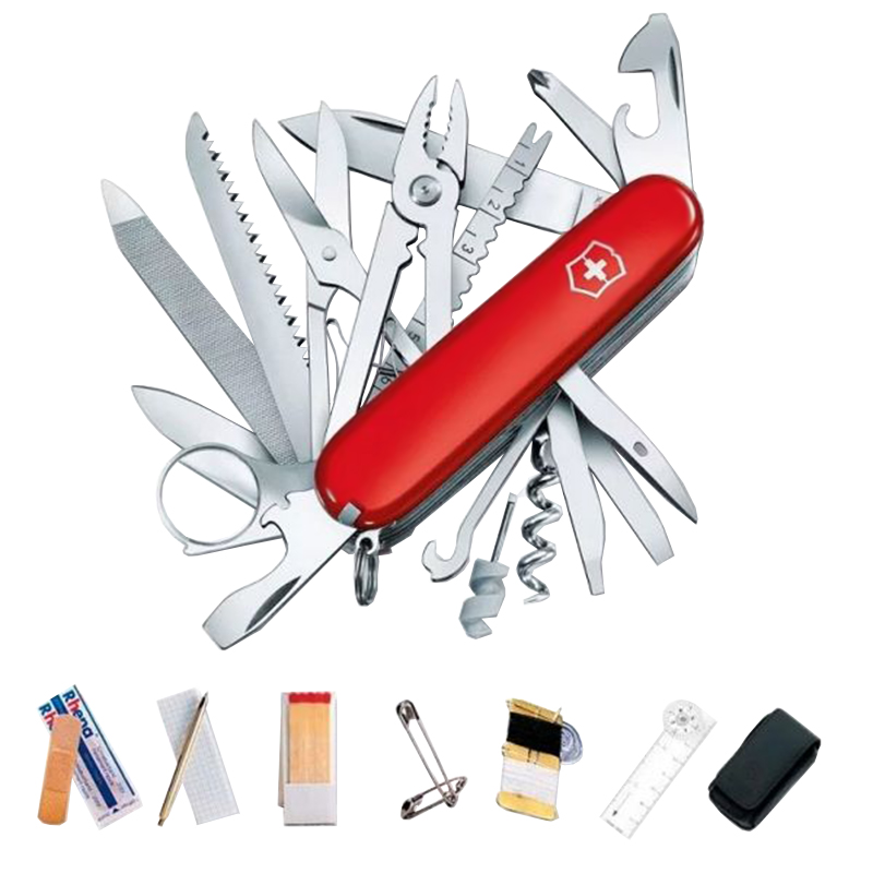 

Набор Victorinox SOS-SET (нож Victorinox SwissChamp + 12 предметов) 1.8810