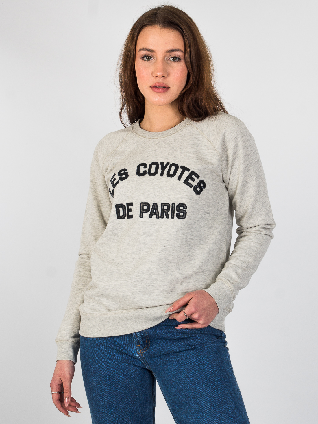 

Свитшот Les Coyotes De Paris V21018-5  Серый, Свитшот Les Coyotes De Paris V21018-5 M Серый