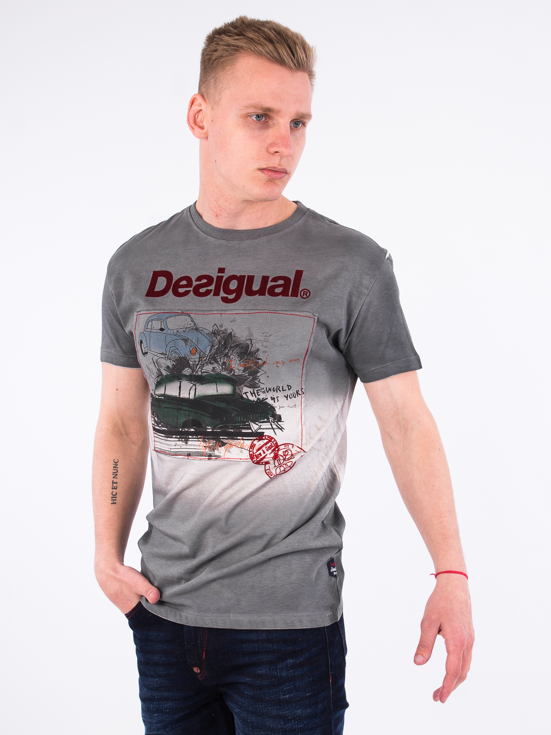 

Футболка Desigual 17wmtkbi  Серый, Футболка Desigual 17wmtkbi S Серый