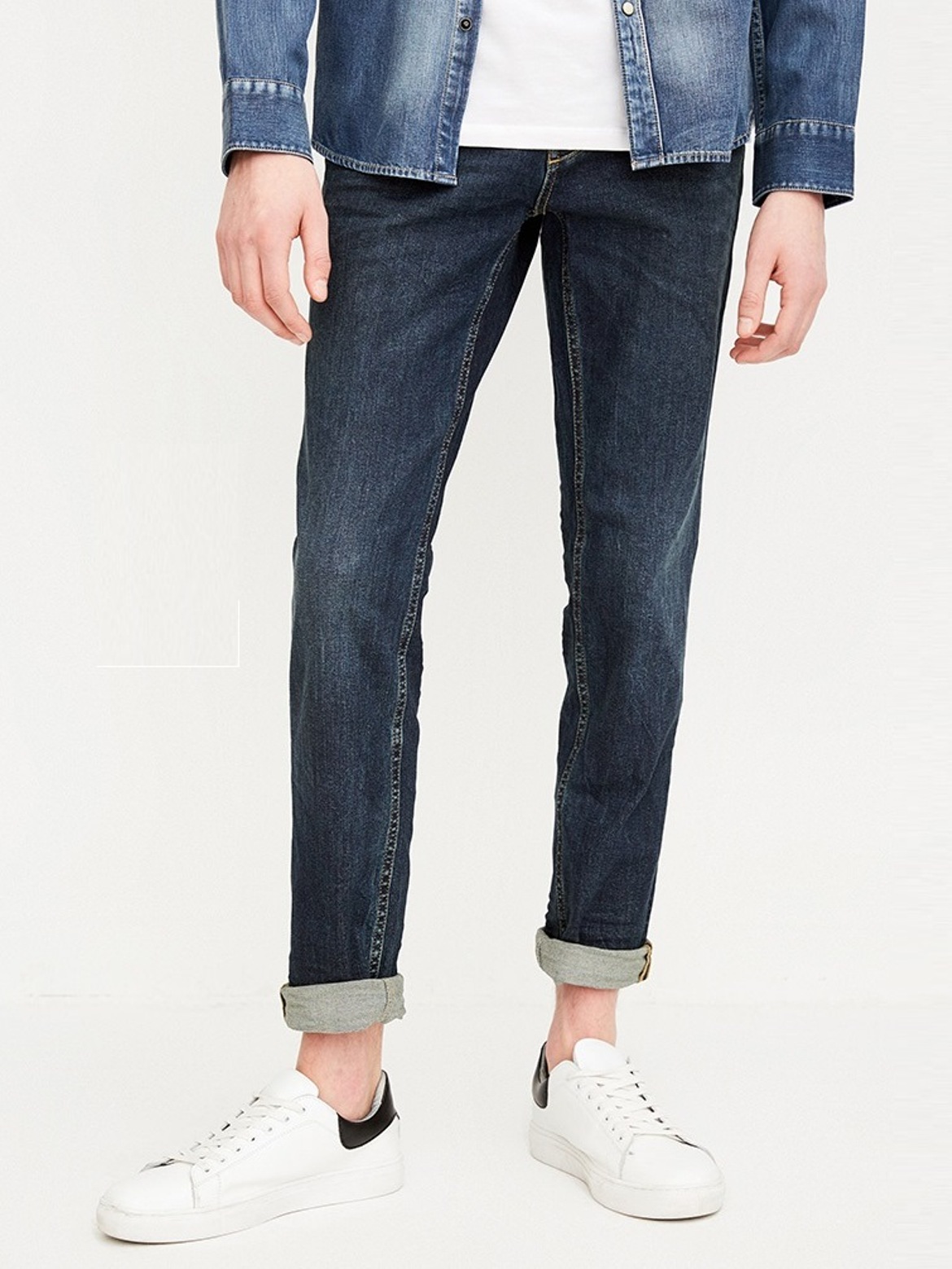 

Джинсы Jack & Jones 218132543 S Синий
