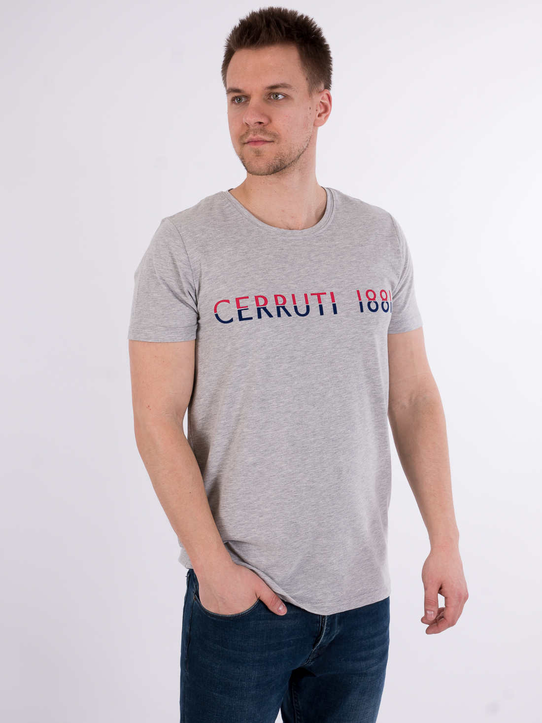 

Футболка Cerruti 1881 VY050421-2  Серый, Футболка Cerruti 1881 VY050421-2 S Серый
