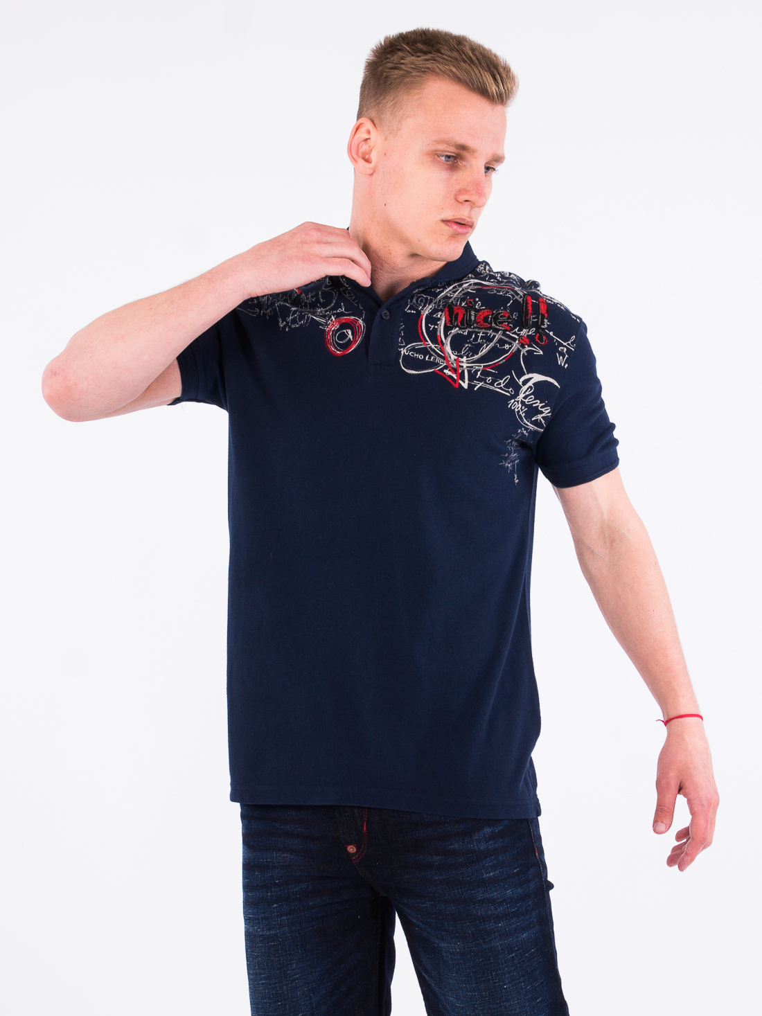 

Поло Desigual 65L17E5  Синий, Поло Desigual 65L17E5 S Синий