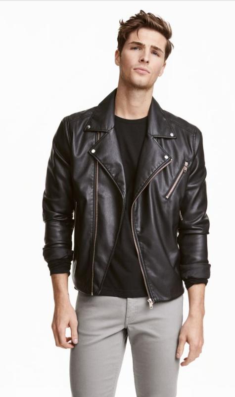 

Куртка H&M косуха черная XXL