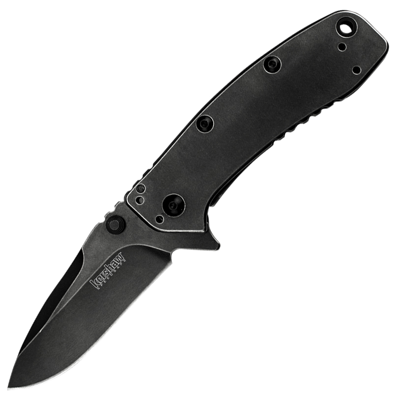 

Нож складной Kershaw Cryo II (длина: 195мм, лезвие: 83мм, черное), черный