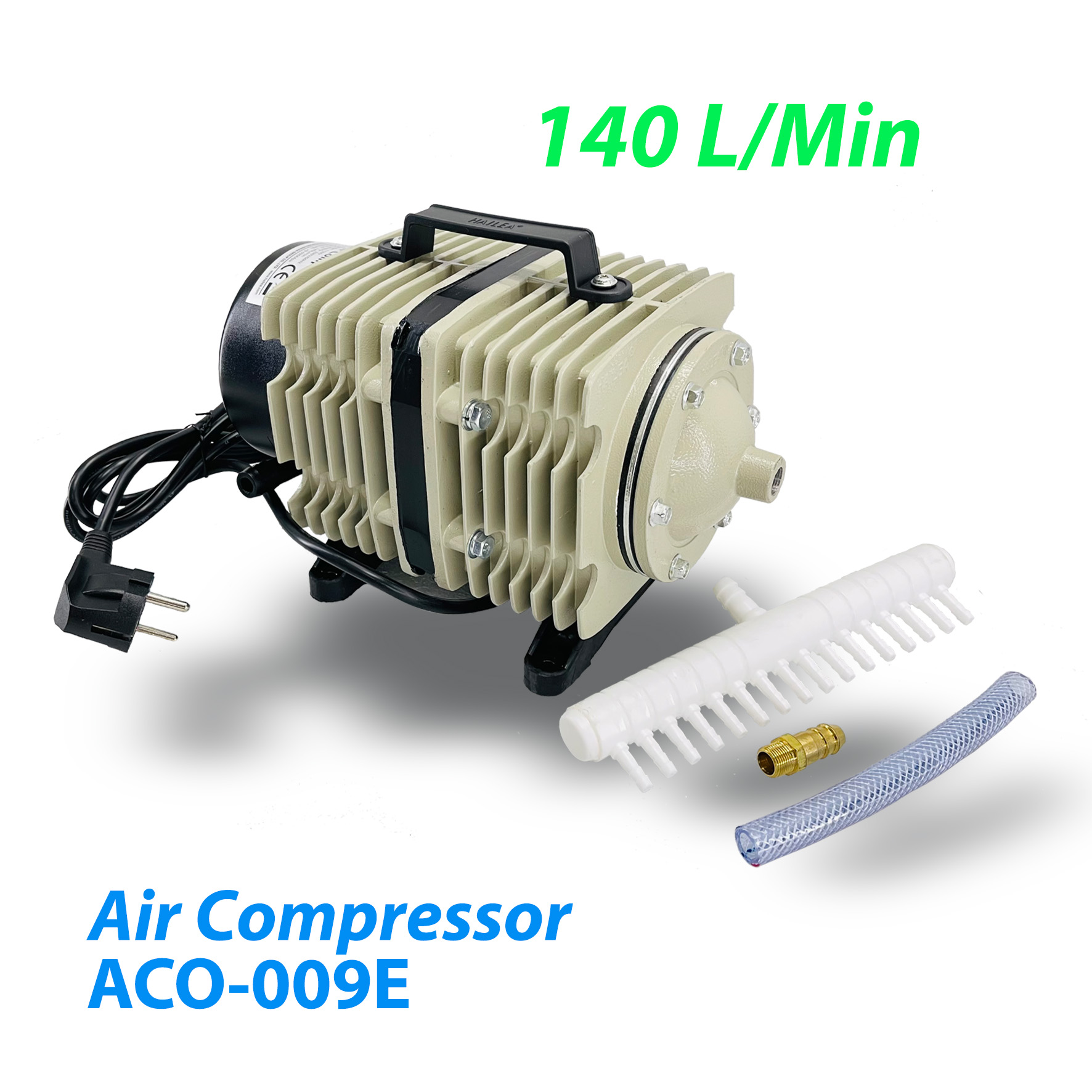 

Компрессор HAILEA для пруда ACO-009E 140 л/хв