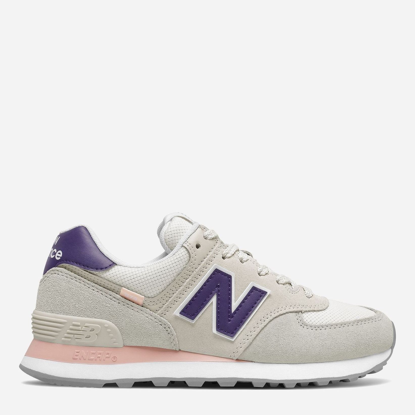 

Кроссовки New Balance 574 Varsity WL574SM2 35.5 (6) 23 см Серые с синим