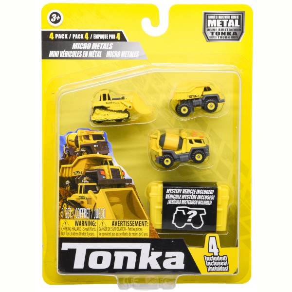 

Строительный транспорт метал. (4 элемента) Tonka