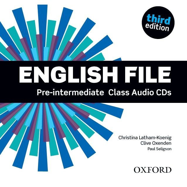 

English File 3rd Edition Level Pre-Intermediate: Class Audio CDs - Clive Oxenden, Christina Latham-Koenig, and Paul Seligson - 9780194598590