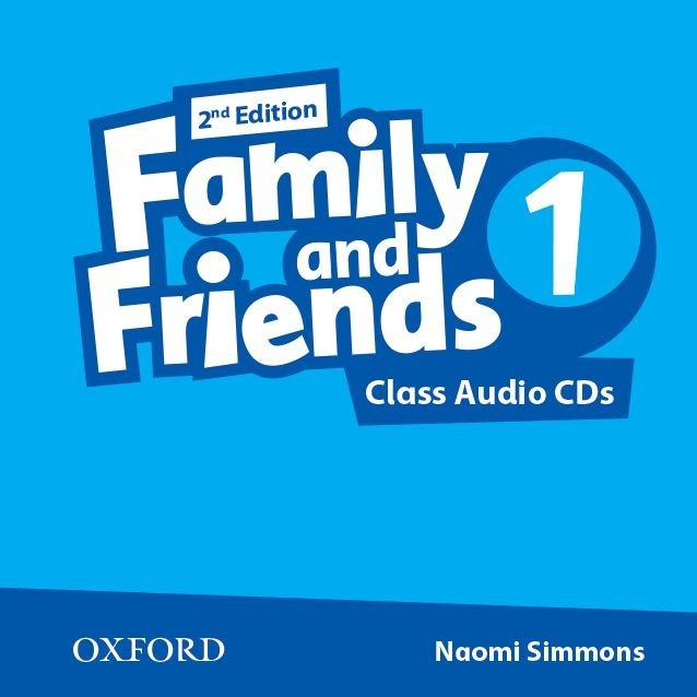 

Family & Friends 2nd Edition Level 1: Class Audio CDs - Naomi Simmons - 9780194808224