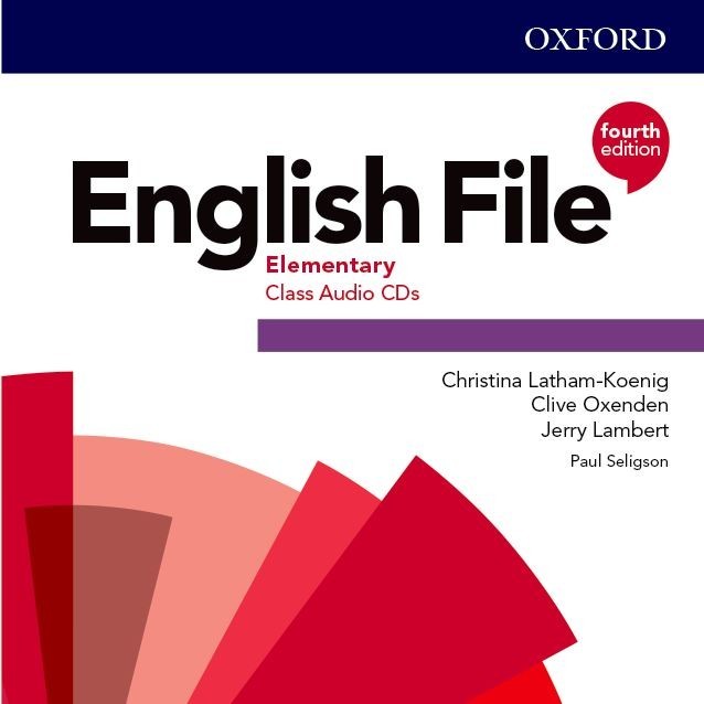 

English File 4th Edition Level Elementary: Class Audio CDs - Christina Latham-Koenig, Clive Oxenden, Jerry Lambert, Paul Seligson - 9780194031356